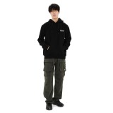 EMERSON MEN'S PULLOVER HOODIE 262.EM20.30-BLACK Black Image 3