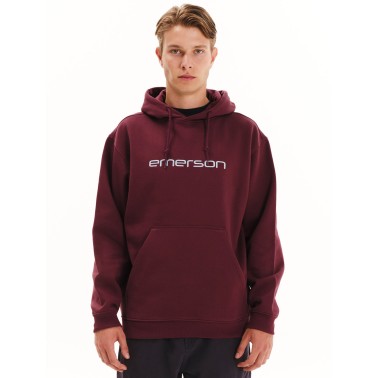 Ανδρικό Φούτερ Μπορντό - EMERSON Logo