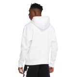 JORDAN M J JUMPMAN AIR FLEECE PO CK6684-101 Λευκό Εικόνα 0