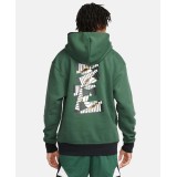 JORDAN SPORT DNA HBR MEN'S FLEECE PULLOVER HOODIE DC9639-333 Green Image 0