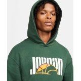 JORDAN SPORT DNA HBR MEN'S FLEECE PULLOVER HOODIE DC9639-333 Green Image 1
