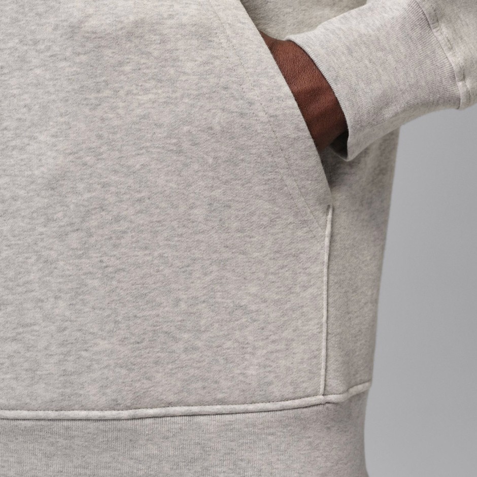 Ανδρικό Φούτερ Γκρι - Jordan Jumpman Fleece 