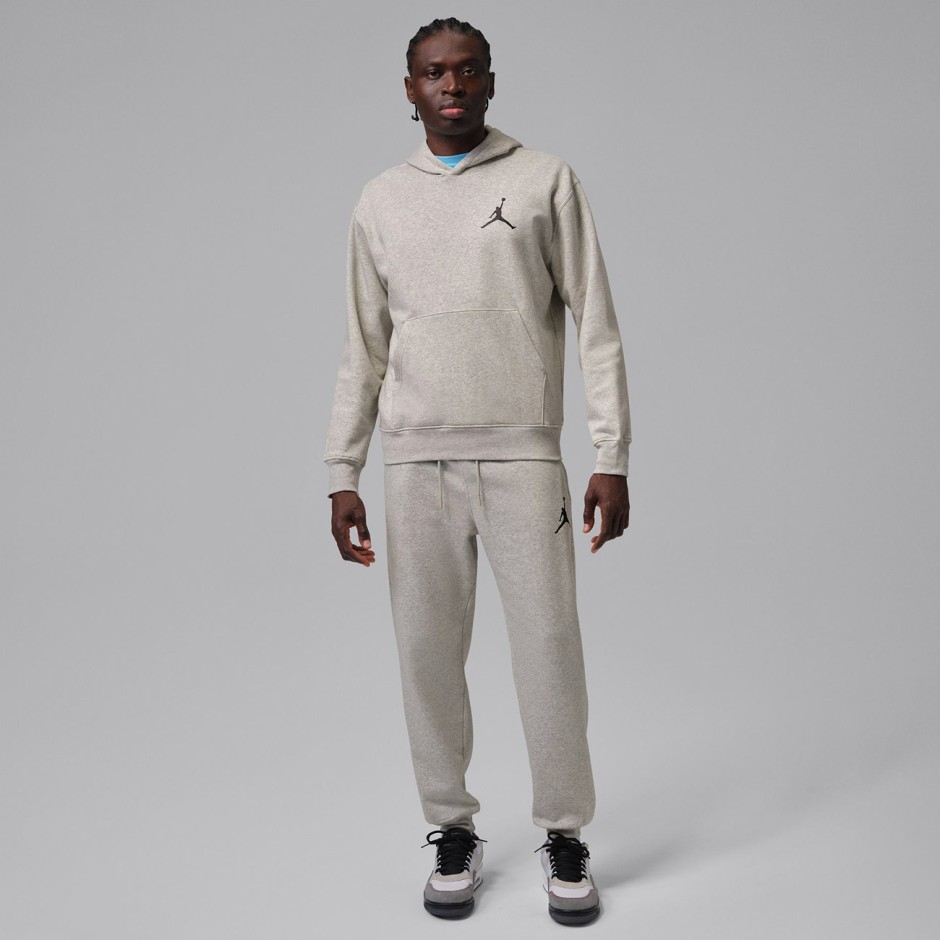 Ανδρικό Φούτερ Γκρι - Jordan Jumpman Fleece 