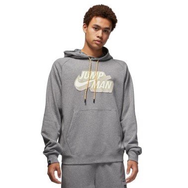 Ανδρική Μπλούζα Φούτερ JORDAN JUMPMAN Γκρί DM1402-091