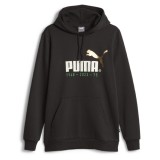 Puma No. 1 Logo Celebration Μαύρο - Ανδρική Μπλούζα Φούτερ Εικόνα 1