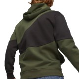 PUMA POWER CAT HOODIE FL 674099-31 Κhaki Image 0