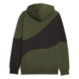 PUMA POWER CAT HOODIE FL 674099-31 Κhaki Image 2
