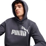 PUMA ESS BIG LOGO HOODIE FL 586687-23 Coal Image 1