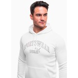PUMA ESS+ LOGO LAB GRADIENT HOODIE FL 681775-02 White Image 1
