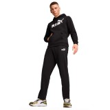 PUMA SPORTS CLUB HOODIE FL 683241-01 Black Image 3