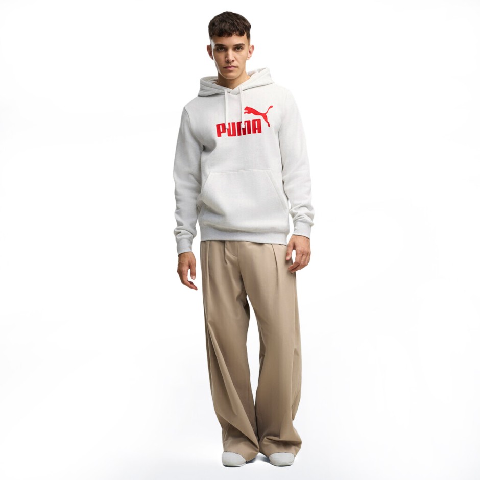 Ανδρικό Φούτερ Γκρι - PUMA Essentials No.1 Logo