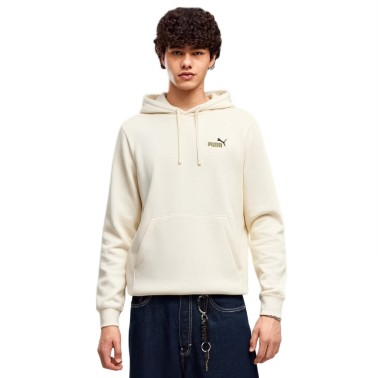Ανδρικό Φούτερ Εκρού - PUMA Essentials 2 Color Small No. 1 Logo