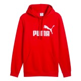 PUMA ESS NO. 1 LOGO HOODIE FL 682570-11 Red Image 