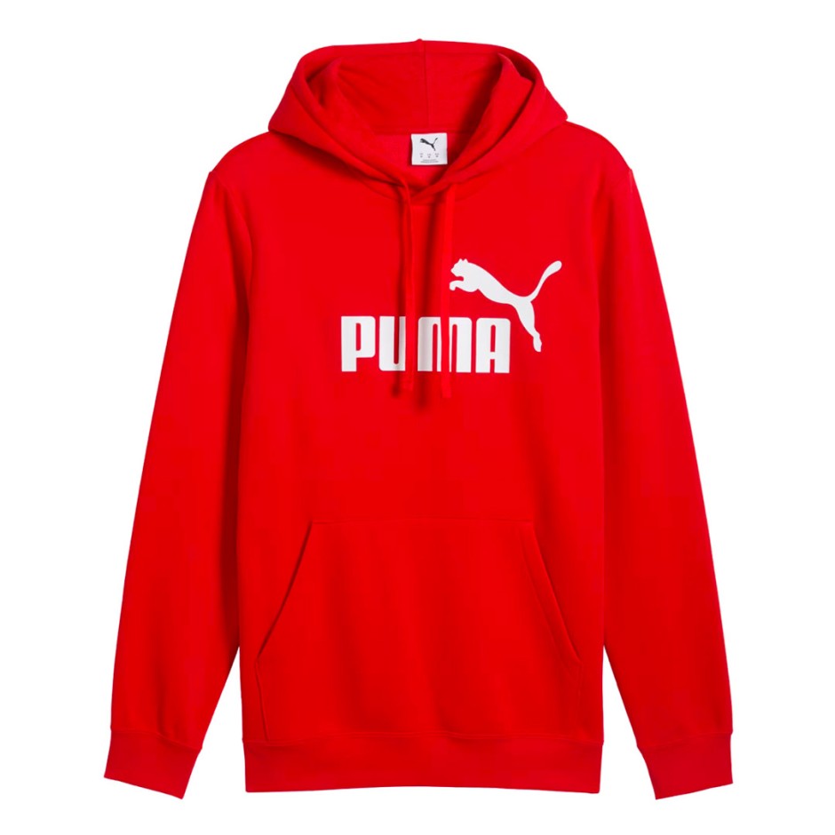 PUMA ESS NO. 1 LOGO HOODIE FL 682570-11 Red