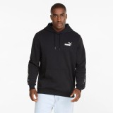 PUMA ESS+ TAPE HOODIE FL 849040-01 Black Image 