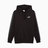 PUMA ESS TAPE HOODIE FL 684675-01 Black Image 