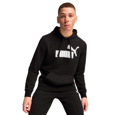 PUMA SPORTS CLUB HOODIE FL 683241-01 Black