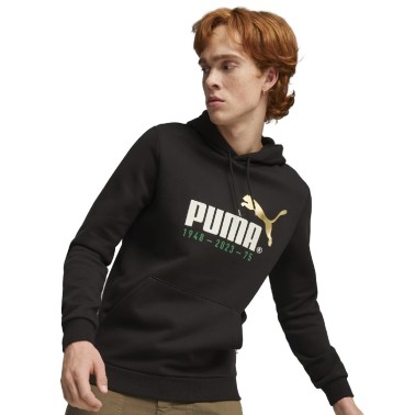 PUMA NO. 1 LOGO CELEBRATION HOODIE FL 676021-01 Black
