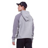 BODY ACTION GYM HOODIE 063922-01-03D Γκρί