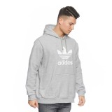 adidas Originals TREFOIL HOODIE DT7963 Γκρί