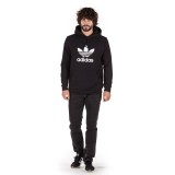 adidas Originals TREFOIL HOODIE DT7964 Black Image 2
