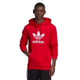 adidas Originals TREFOIL HOODIE GD9924 Red Image 