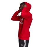 adidas Originals TREFOIL HOODIE GD9924 Red Image 4