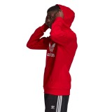 adidas Originals TREFOIL HOODIE GD9924 Κόκκινο