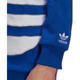 adidas Originals BIG TREFOIL OUTLINE COLORBLOCK HOODIE GE6226 Colorful Image 2