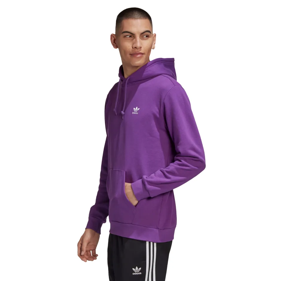 adidas Originals TREFOIL ESSENTIALS HOODIE GD2568 Purple - Zakcret.gr