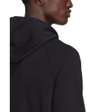 adidas Originals ADICOLOR TRICOLOR TREFOIL HOODIE GN3570 Black Image 2