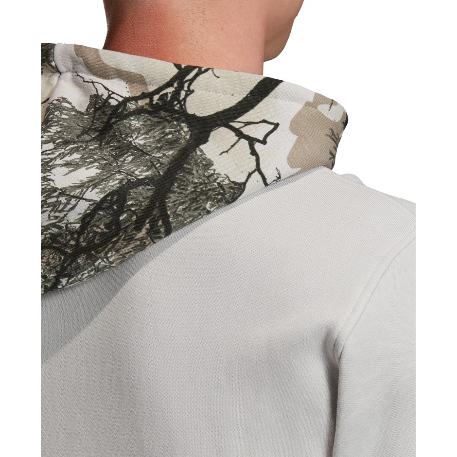 adidas Performance CAMO HOODIE GD5955 Γκρί