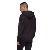 adidas Originals BIG TREFOIL OUTLINE HOODIE GE0823 Black Image 0