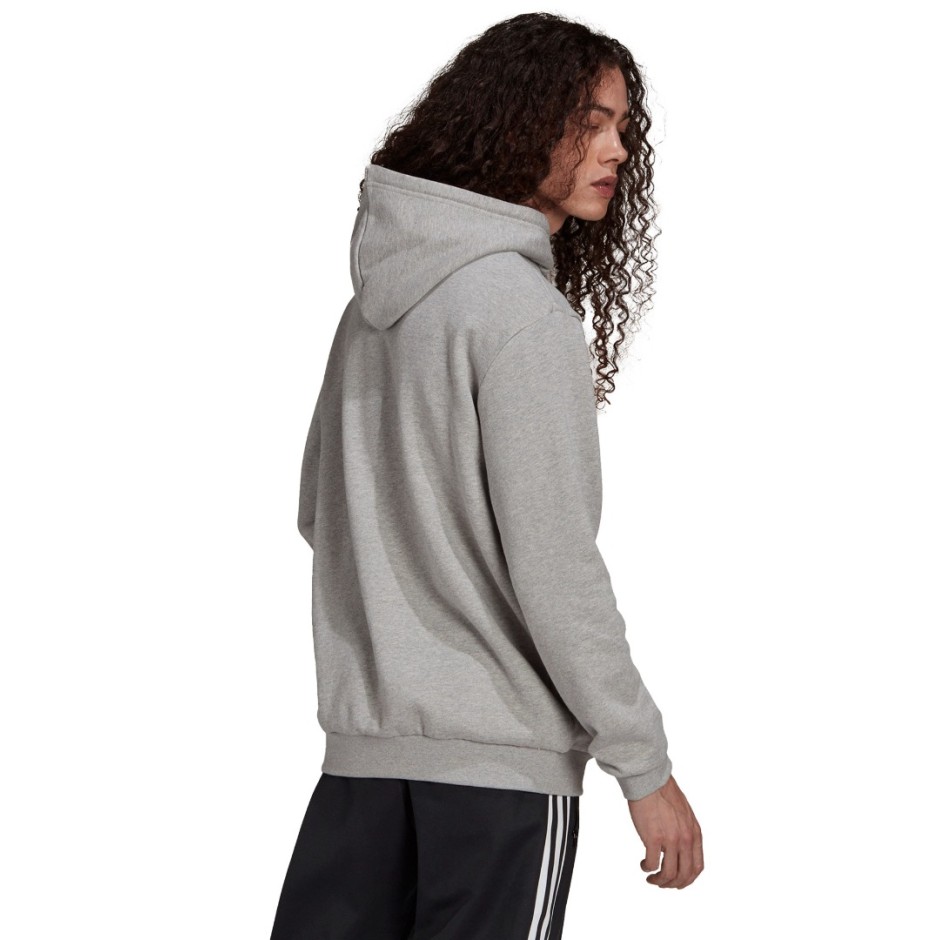 adidas Originals ADICOLOR CLASSICS TREFOIL HOODIE H06669 Γκρί