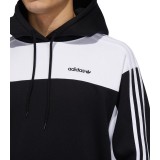 adidas Originals CLASSICS HOODIE GD2077 White-Black Image 4