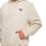 BE:NATION LOGO HOODIE 06302302-3J Beige Image 2