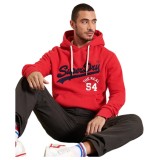 SUPERDRY VL SOURCE HOOD M2011391A-6CY Red
