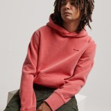 Superdry Vintage Washed Κόκκινο - Ανδρική Μπλούζα Φούτερ Εικόνα 1