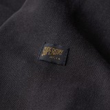 SUPERDRY TERRAIN LOGO OVERDYED HOODIE M2013017A-02A Black Image 3