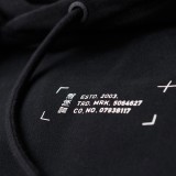 Superdry Utility Sport Logo Μαύρο - Ανδρική Μπλούζα Φούτερ Εικόνα 1