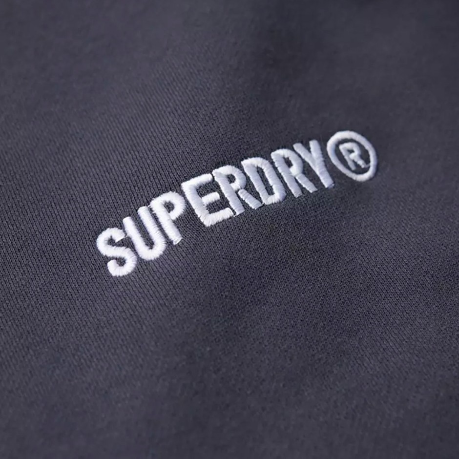 Ανδρικό Φούτερ Μπλε - Superdry Micro Logo Graphic
