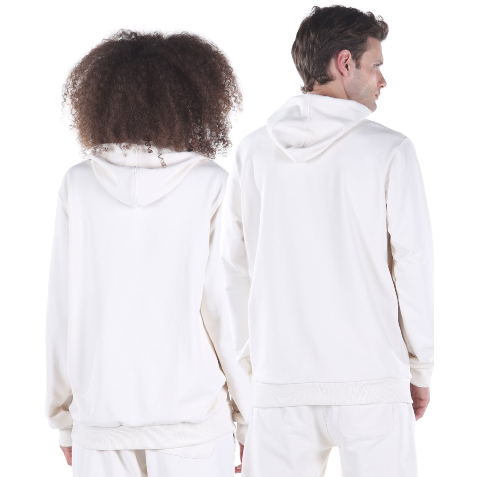 DISTRICT75 UNISEX ECO-FRIENDLY HOODIE 221MHO-100-092 Ecru