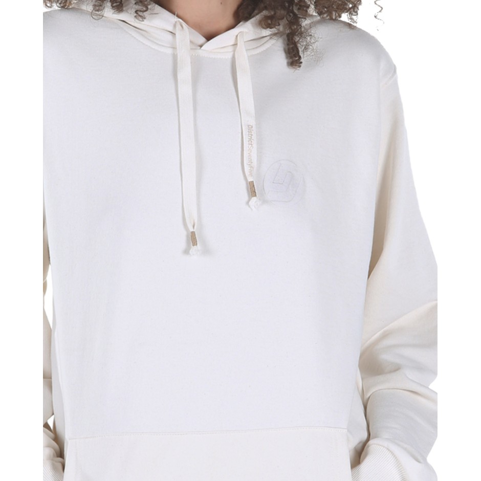 DISTRICT75 UNISEX ECO-FRIENDLY HOODIE 221MHO-100-092 Ecru
