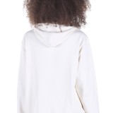 DISTRICT75 UNISEX ECO-FRIENDLY HOODIE 221MHO-100-092 Ecru Image 4