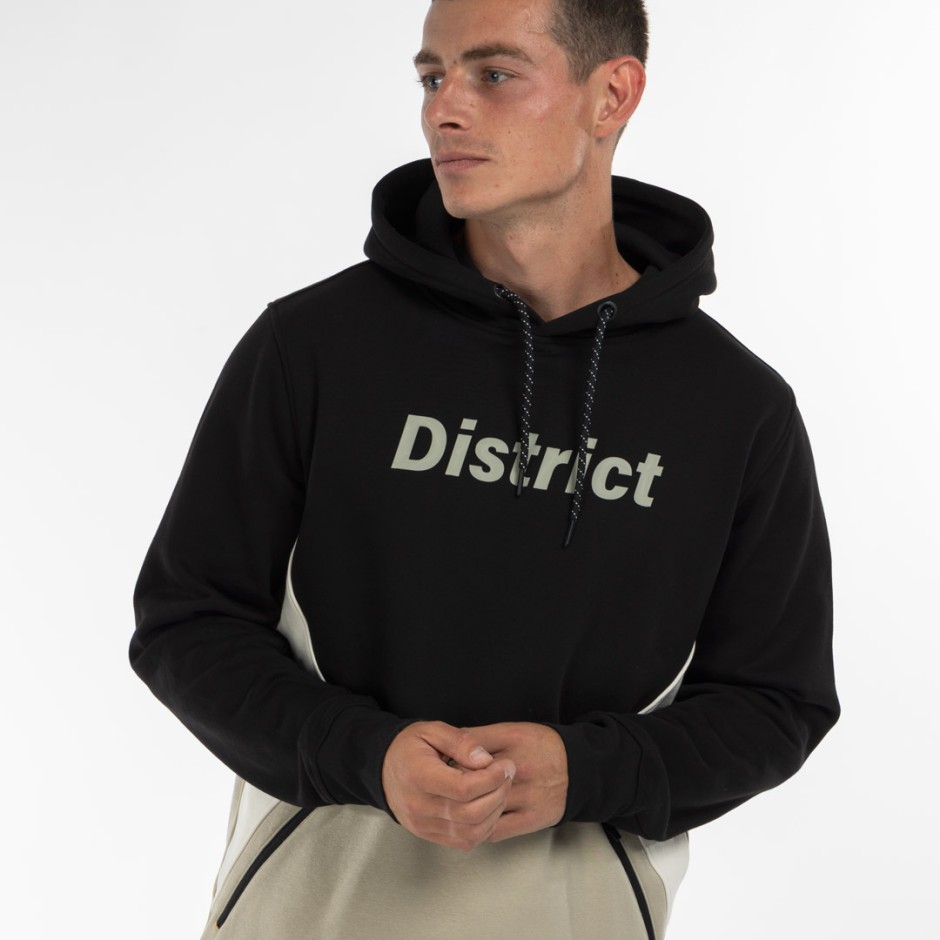 Ανδρικό Φούτερ Μαύρο - District75