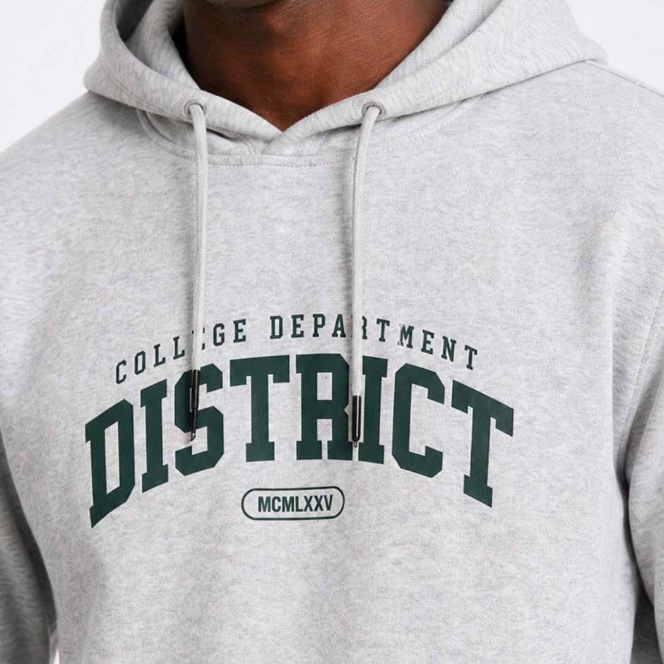 Ανδρικό Φούτερ Γκρι - District75