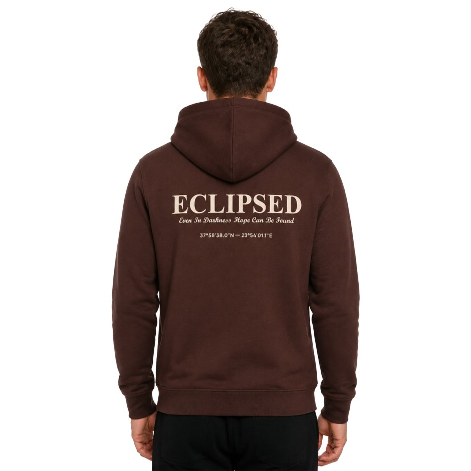 Men's Hoodie Brown - District75 