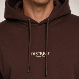 Men's Hoodie Brown - District75  Image 2