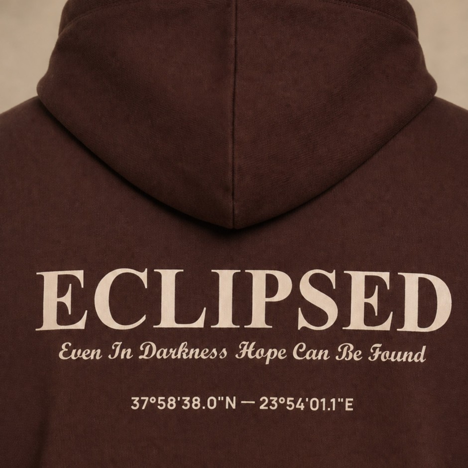 Men's Hoodie Brown - District75 