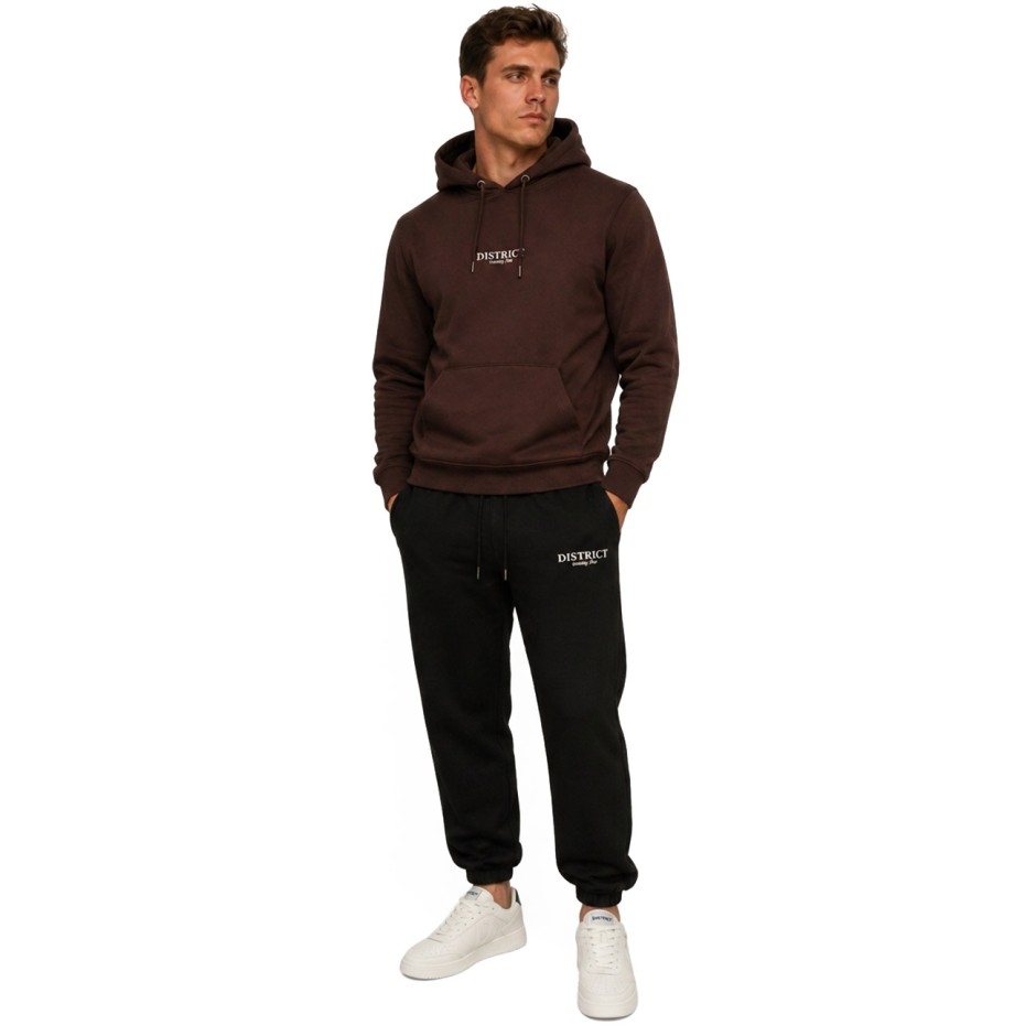 Men's Hoodie Brown - District75 